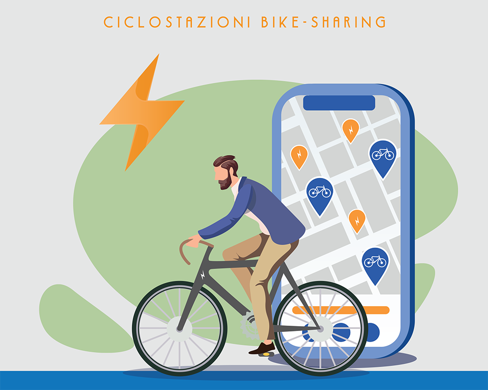 ciclostazioni di bike sharing